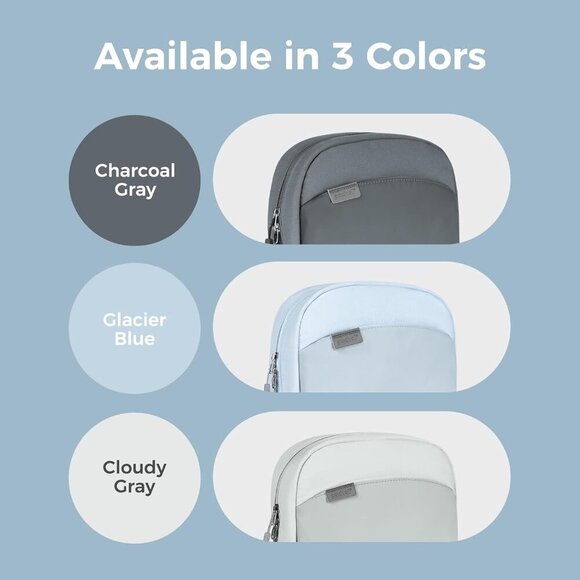 Travel Toiletry Bag, Multi-Compartment Cosmetic Bag, Water-Resistant Makeup Bag - Picture 7 of 7